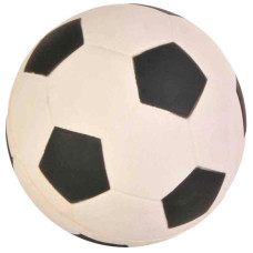 Bola De  Futebol Em Vinil C/ Som -6Cm